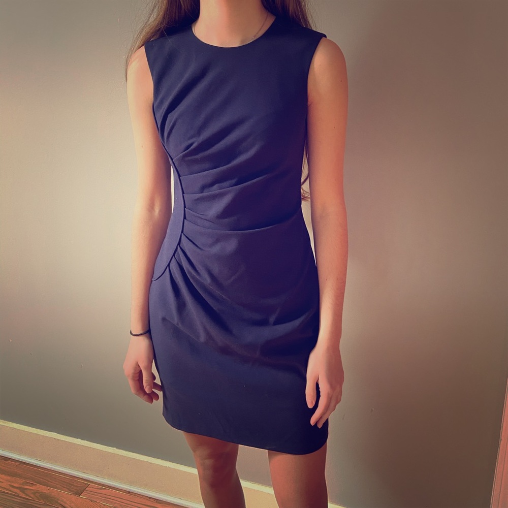 Calvin Klein Navy Blue Dress